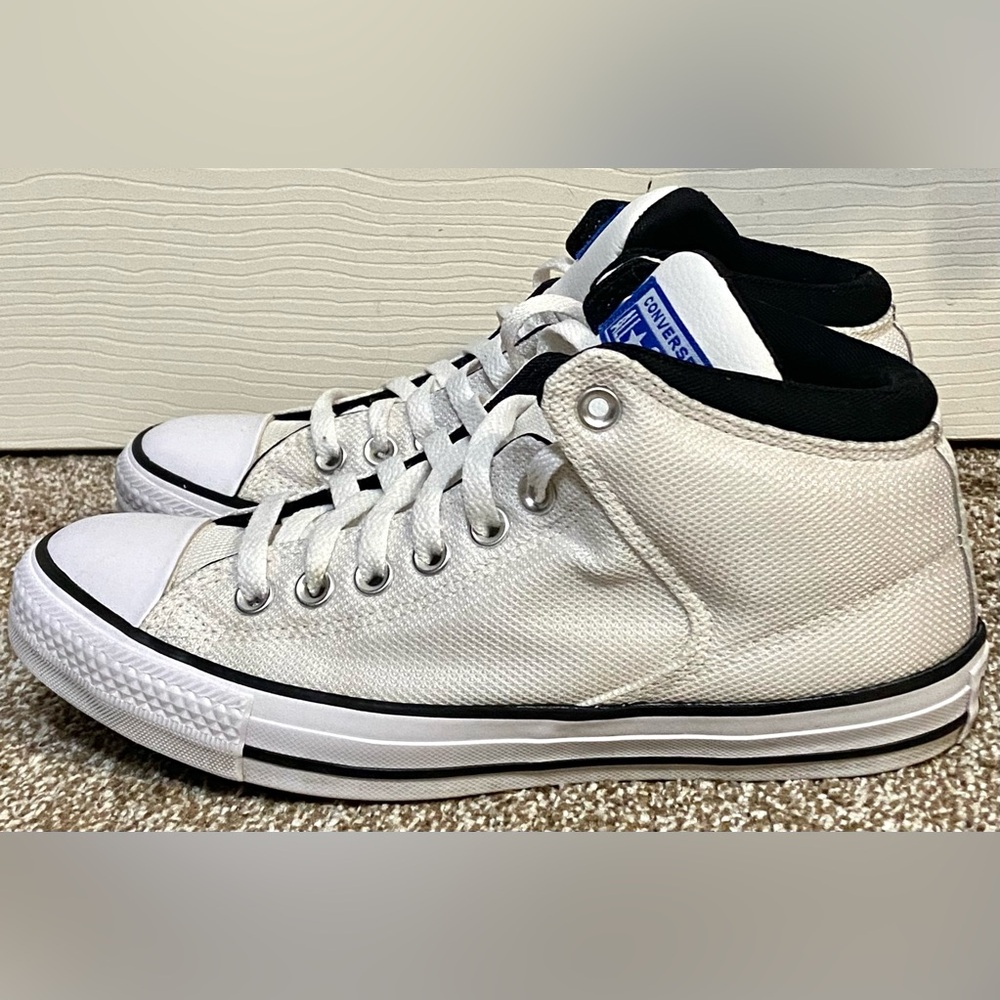 Converse Mens 7/Women’s 9 Chuck Taylor All Star CTAS High Street Mid Shoes EUC - Picture 2 of 7